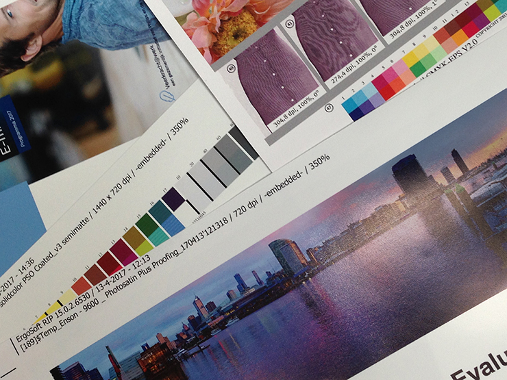 ISO 12647-2 kleurproeven